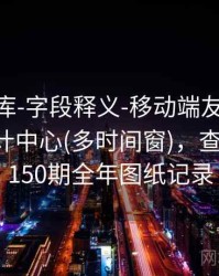 0149图库-字段释义-移动端友好-按需筛选-统计中心(多时间窗)，查看001一150期全年图纸记录