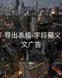 玖玖图库-导出表格-字段释义，玖玖图文广告