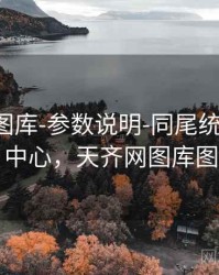 天齐网图库-参数说明-同尾统计-信息中心，天齐网图库图